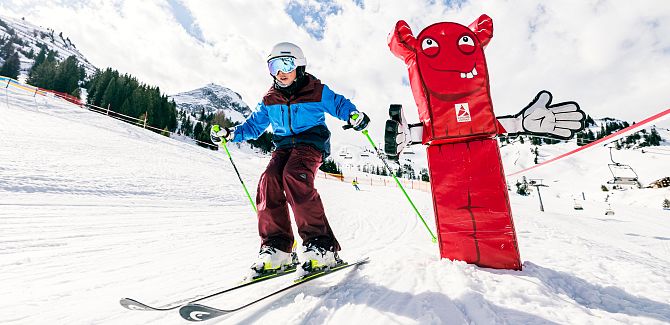 Highlights im Skigebiet Warth-Schröcken.