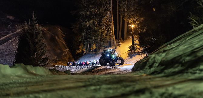 Rodelbahn "Höhi" in Warth.