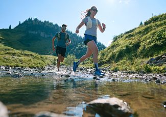 Trail Running - Happiness comes casually while running.