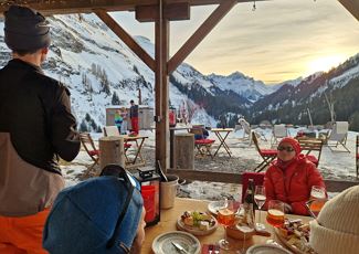 Silvesterparty in der Älpler Stuba