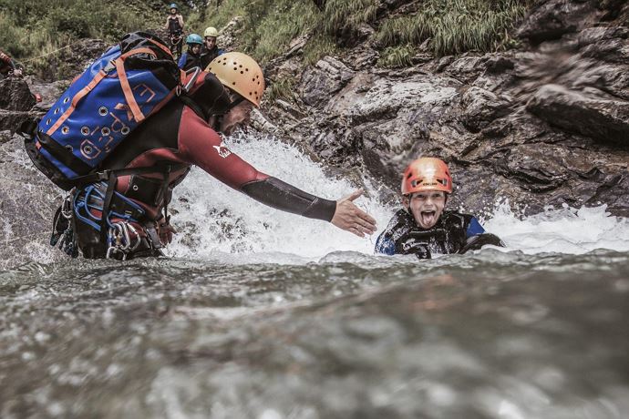 Canyoning gleich nebenan