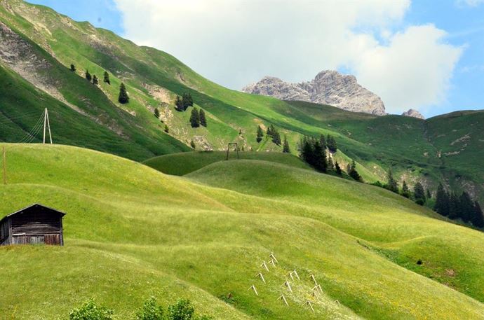 Blick auf die umliegende Natur