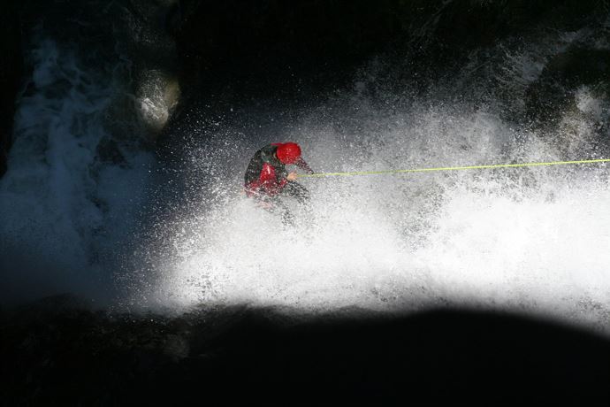 Canyoning in Schröcken