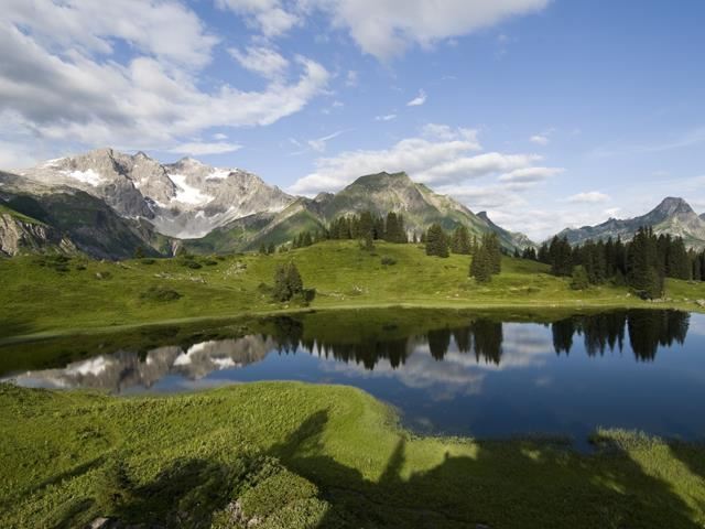 herrliche Berglandschaft zu jeder Jahreszeit