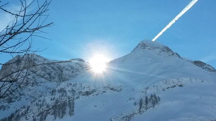 Sonnenaufgang über Mittagsspitze