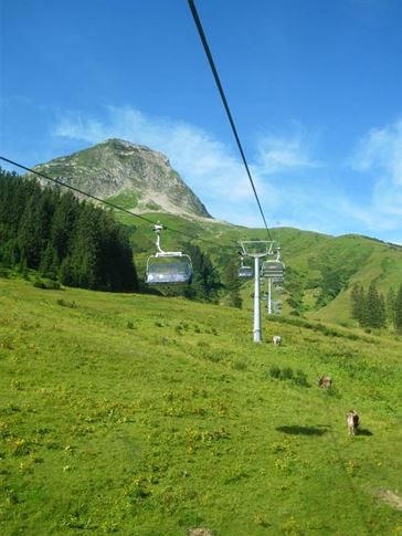 Steffisalpbahn im Sommer