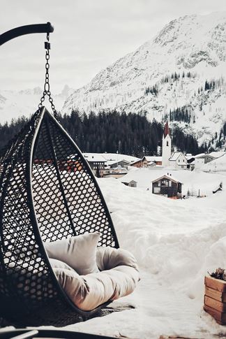 relaxen auf der Sonnenterasse