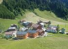 Alpin-Chalets Südansicht