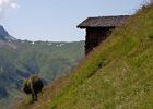 Heuernte im steilen Gelände