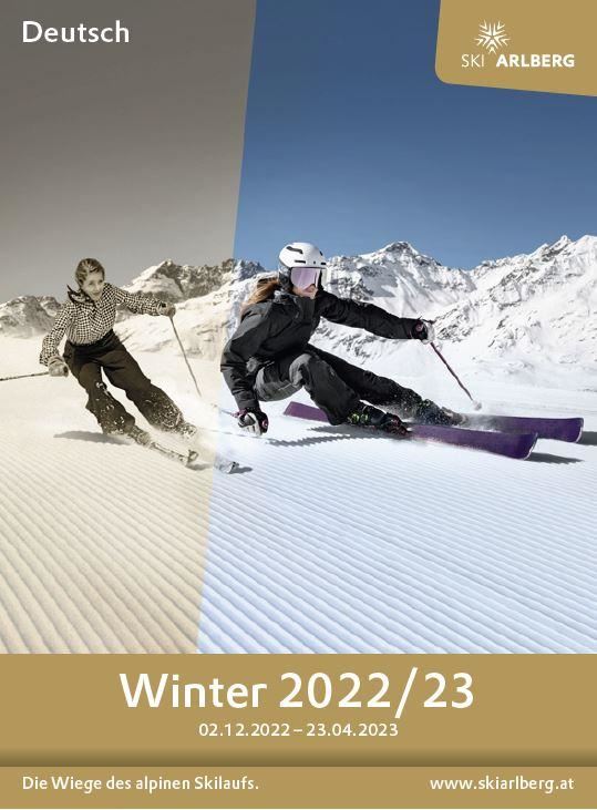 Pistenplan Ski Arlberg 2022-23